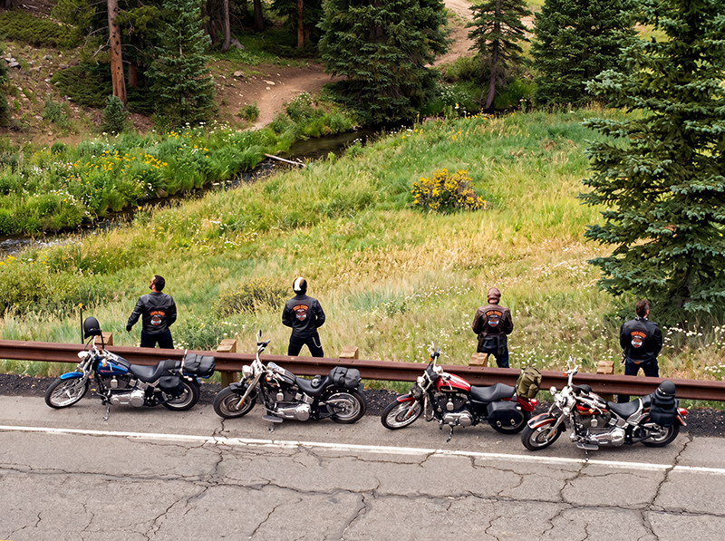 Wild Hogs scene